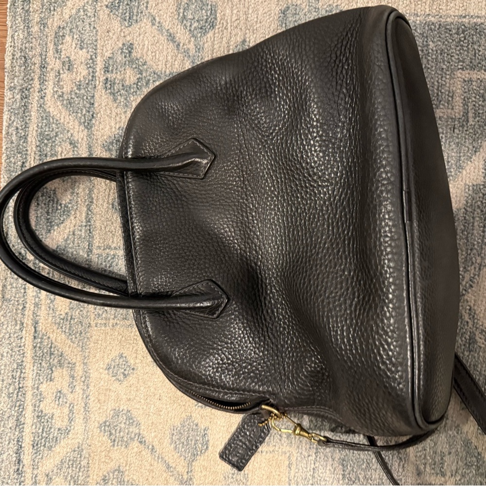 Coach black vintage bag